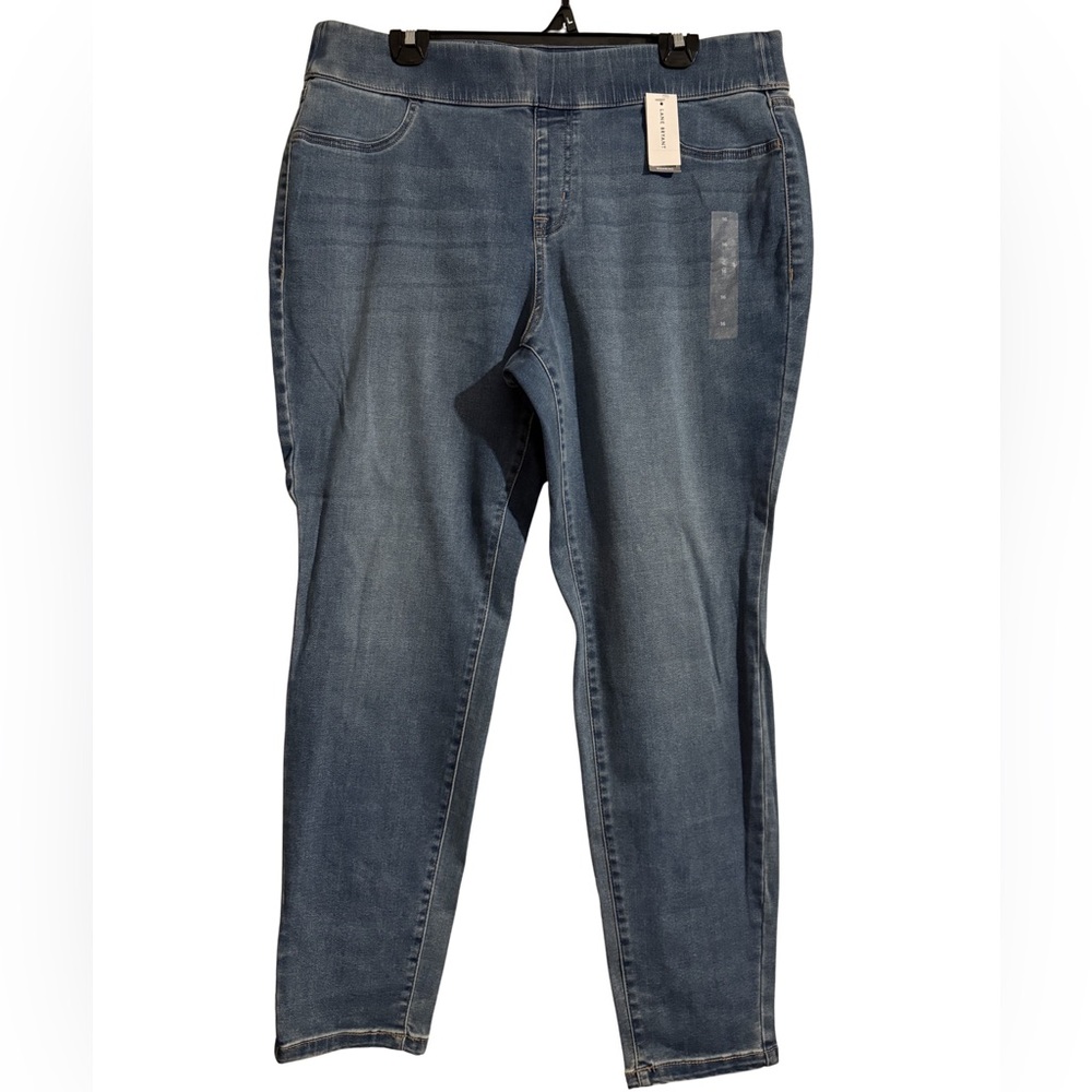NEW Lane Bryant Medium Blue Pull-On Jeggings
